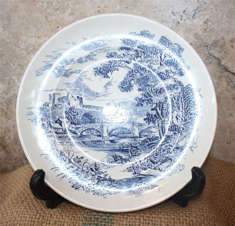 Countryside Enoch Wedgewood Tunstall LTD 10 Inch Plate Made In England