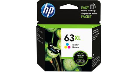 Hp 63xl High Yield Tri Color Ink Cartridge F6u63an 140 Bandh Photo