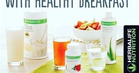 Herbalife Start Your Day Right With A Herbalife Healthy Breakfast