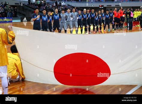 Osaka Japan 30th Jan 2016 Japan Team Group Line Up JPN Futsal