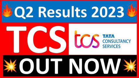 Tcs Q2 Results 2023 Tcs Results Today Tcs Share News Tcs Share