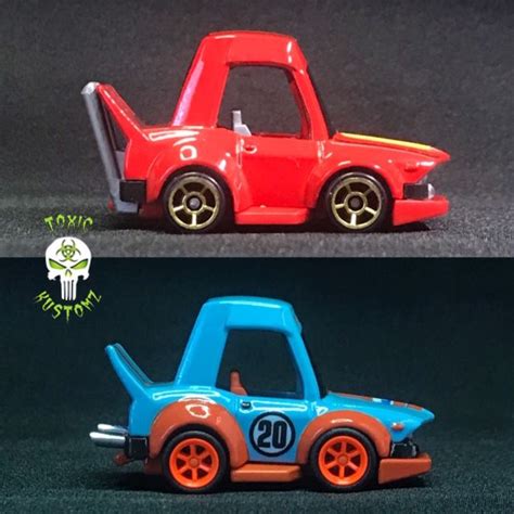 Kustom Hot Wheels Gulf Manga Tuner By Toxic Kustomz Custom Hot Wheels Hot Wheels Toy Car