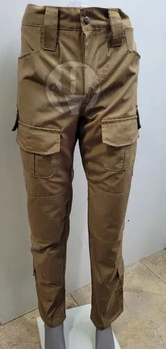 Pantalon Tactico Gen Cargo Rip Stop Coyote Tan Elastizado