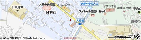 千葉県市川市下貝塚3丁目30 26の地図 住所一覧検索｜地図マピオン