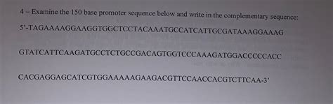 Solved 5 - Remembering that DNA polymerases can only add | Chegg.com