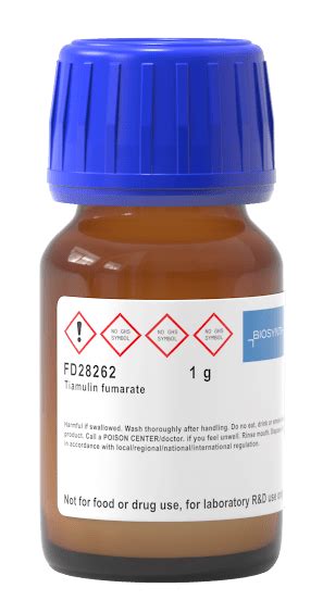 FD28262 | 55297-96-6 | Tiamulin fumarate | Biosynth