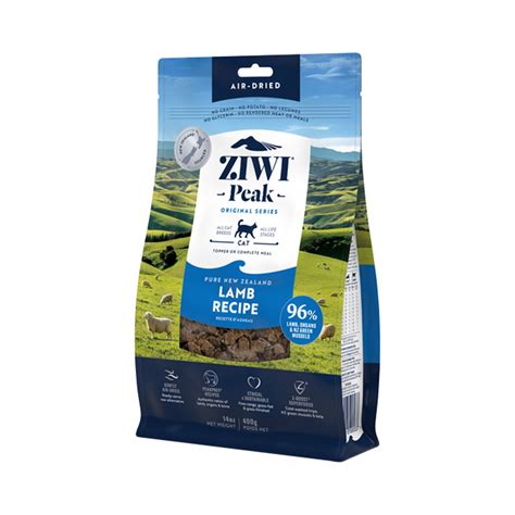 ziwi peak air dried cat food  range lamb