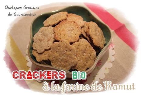 Crackers à La Farine De Kamut