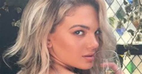 Louisa Johnson Bares Pert Peach As Teeny Thong Bikini Flosses Rear