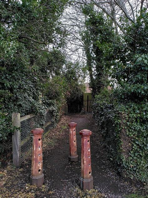 Footpath Alongside The Mill Race Hall A J Paxton Cc By Sa