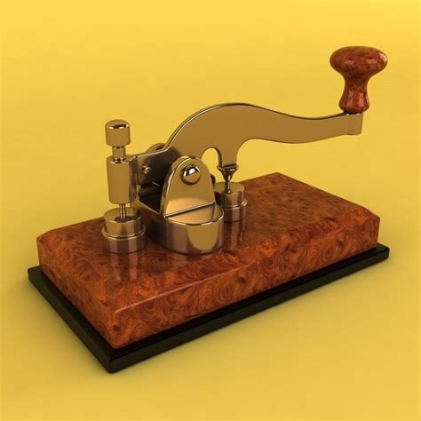 3d Model Of Telegraph 3d Model Model Ham Holder