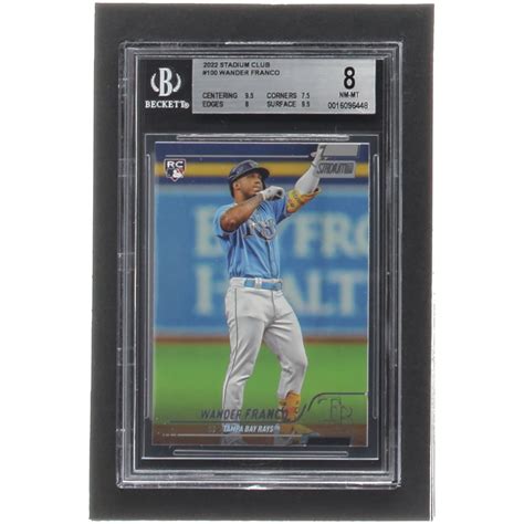 Wander Franco Stadium Club Rc Bgs Pristine Auction