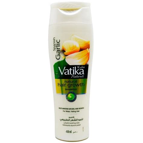 Шампунь для ломких и выпадающих волос Spanish Garlic Vatika 400 мл ...