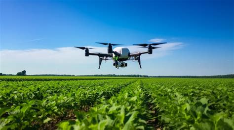 Premium AI Image Smart Farm Incorporated Into Agriculture Spraying