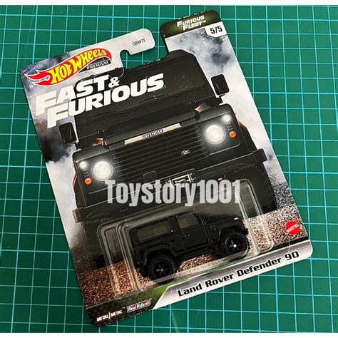 Hot Wheels Fast Furious Land Rover Defender 90 Black Colour Furious Fleet Shopee Malaysia