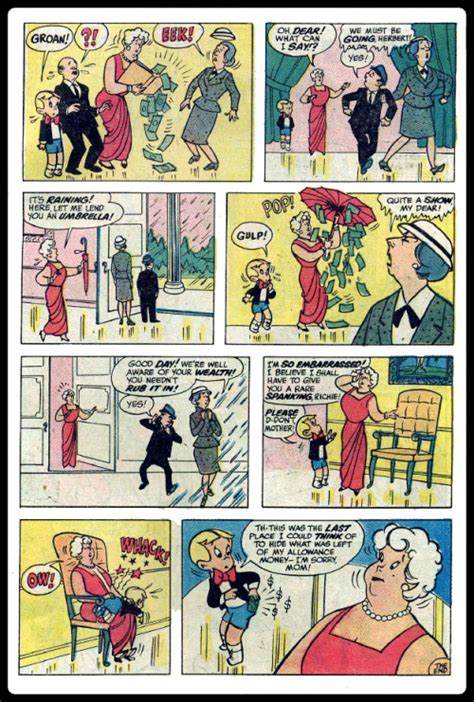 Richie Rich Bank Book 056 I M SO EMBARRASSED I Believe I Shall Have