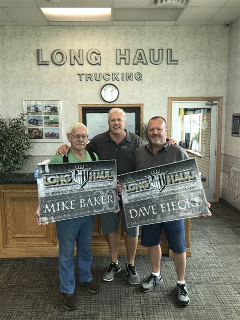 LHT Legend Mike Baker Retires LHT Long Haul Trucking