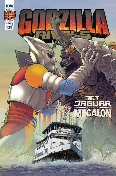 Godzilla Rivals Jet Jaguar Vs Megalon Comic Book Preview