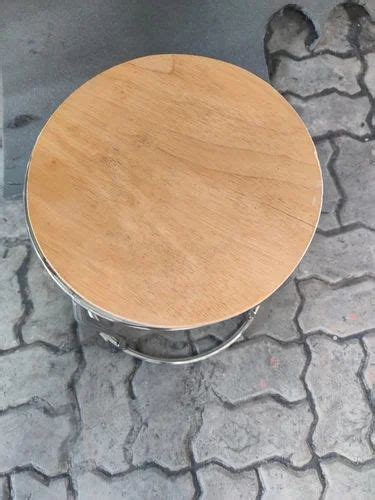 Polished Stainless Steel Round Stool At Rs In Madurai Id