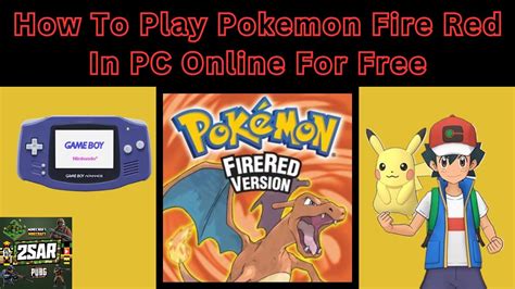 Pokemon Fire Red Play Online - How To Play Pokemon Fire Red In PC Online For Free - YouTube