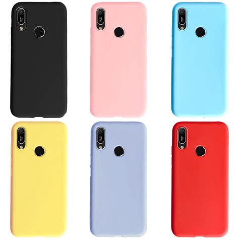 Case Huawei Y6 Y6s Y 6 Y6prime 2019 Mrd Lx1f Soft Candy Silicone Case