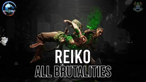 Mortal Kombat 1 REIKO Brutality All Brutalities 1440p 60FPS YouTube