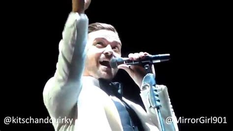 Justin Timberlake Pusher Love Girl Birmingham Lg Arena Th April