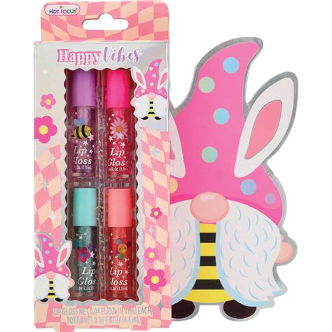Hot Focus Happy Vibes Mini Lip Gloss Set Shop Lip Gloss At H E B