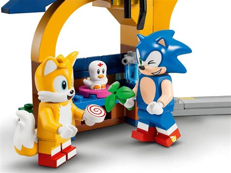 LEGO Sonic 76991 Мастерская Тейлза и Самолет Торнадо | playzone.com.ua