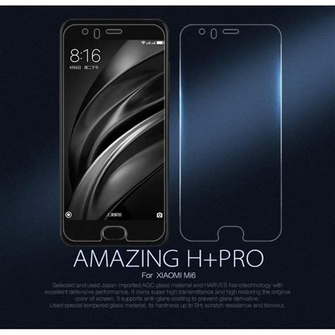 Nillkin Amazing H Pro Tempered Glass Screen Protector For Xiaomi Mi6