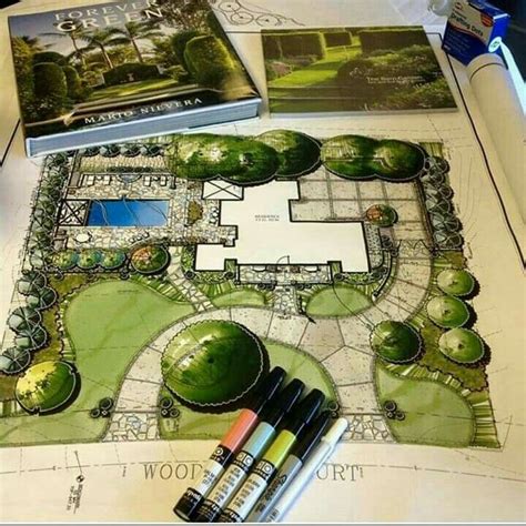 Landscape Architecture Villa Landscape Design Plan - Landscape ...