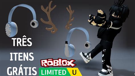 Como Pegar Novos Itens GrÁtis No Roblox Limitado Youtube