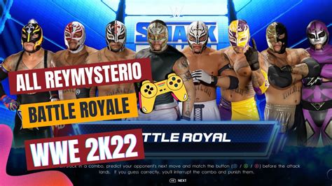 WWE 2k22 All Rey Mysterio Battle Royale Which Rey Mysterio Gonna Win