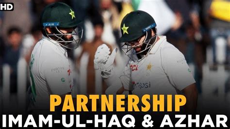 100 Runs Partnership Between Imam Ul Haq Azhar Ali Pakistan Vs