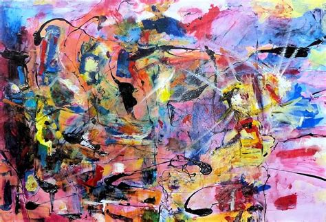 Stimuli By Rojo Chispas Psychedelic Art Abstract Painting Abstract