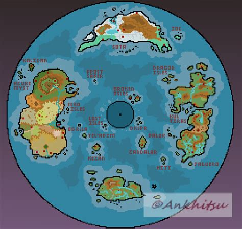 World of Azeroth concept map by Ankhitsu on DeviantArt