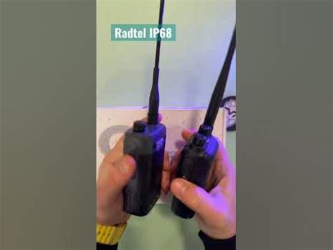 Радиостанция Radtel IP68 - YouTube