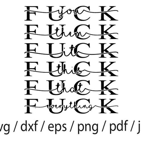 Fuck It You Svg Etsy