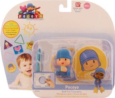 Pocoyo And Friends Bath Fun Pocoyo And Elly Traceables Bundle Buy Pocoyo