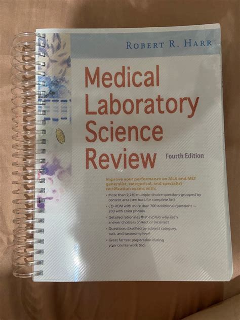 Medical Laboratory Science Review Th Edition By Robert R Harr