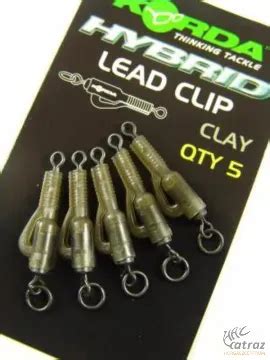 Korda Forgós Ólomklipsz Agyag Korda Hybrid Lead Clip Clay Halcatraz