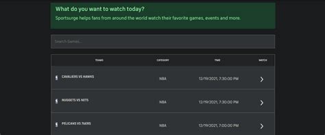 Sportsurge 2021 | Stream the sports You want to Watch