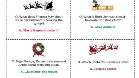 16 Brexit Christmas Cracker Jokes That Will Make Or Break Your Xmas Lunch