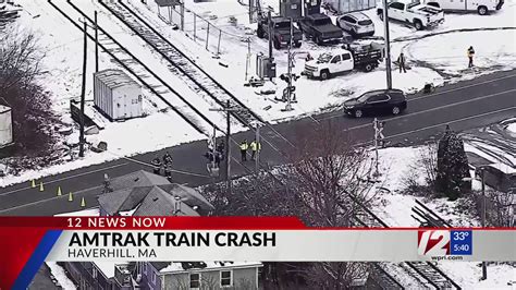 Man 83 Killed After Amtrak Train Strikes Vehicle On Tracks In Mass