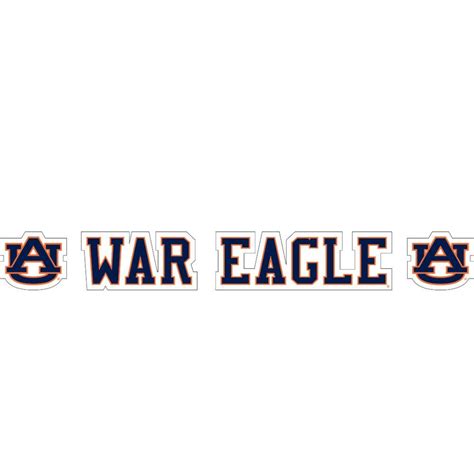 AUB | Auburn 10" War Eagle Decal | Alumni Hall