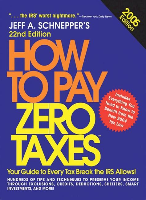 How To Pay Zero Taxes 2005 Pchome 24h書店