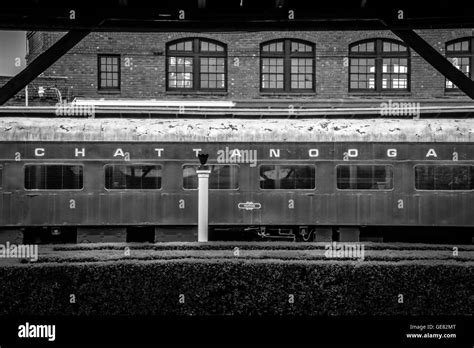 Chattanooga choo choo train Black and White Stock Photos & Images - Alamy