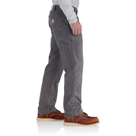 Carhartt Mens Rugged Flex Rigby Dungaree Work Pant Academy