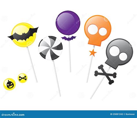 Halloween Lollipops Stock Photos - Image: 25081243