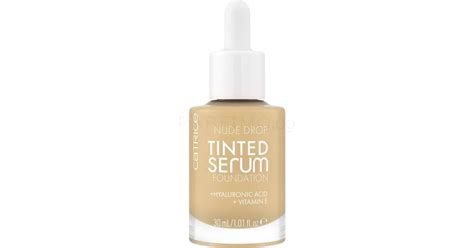 Catrice Nude Drop Tinted Serum Foundation Фон дьо тен за жени ml Нюанс W Parfimo bg